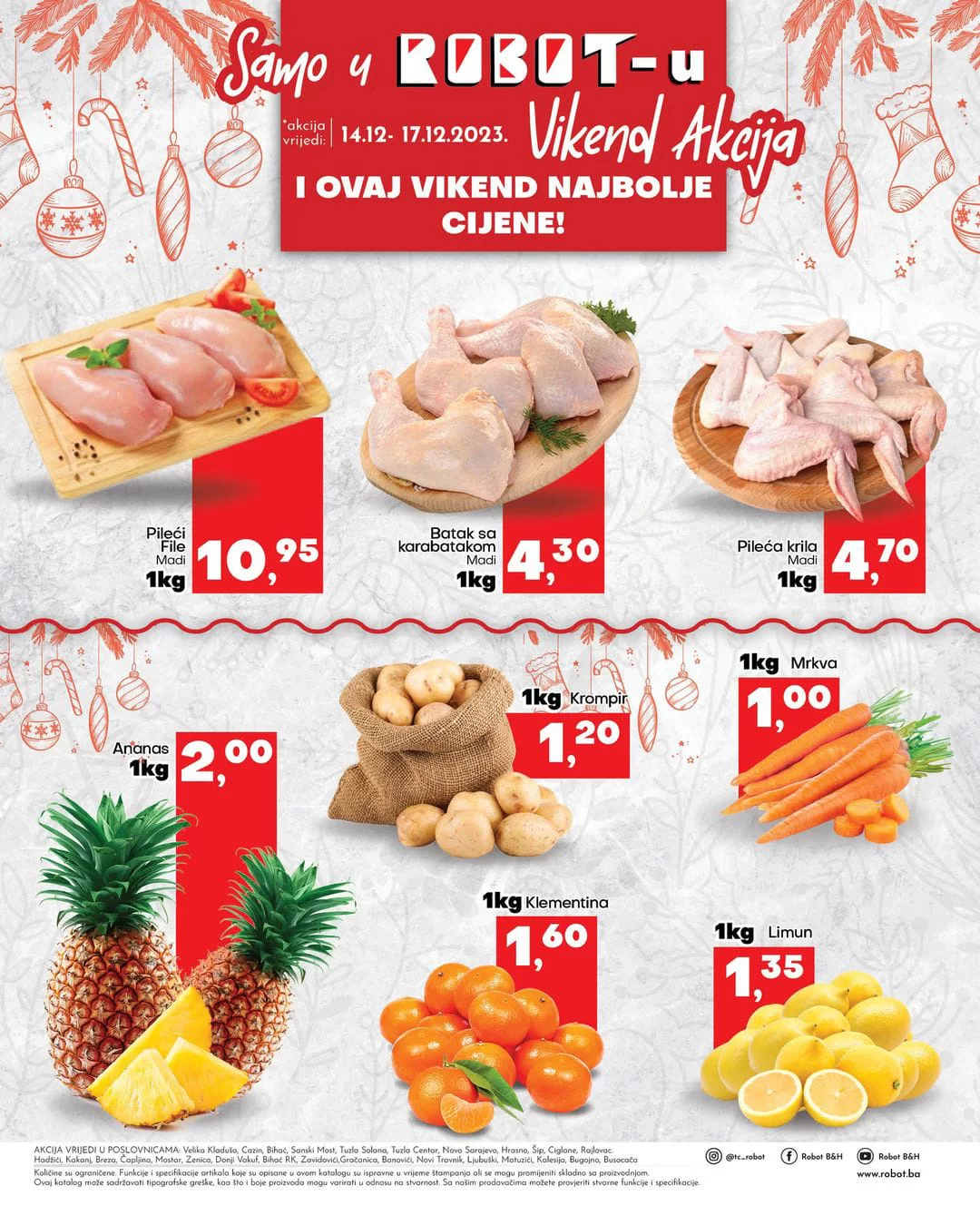 Robot vikend akcija 14-17.12.2023.