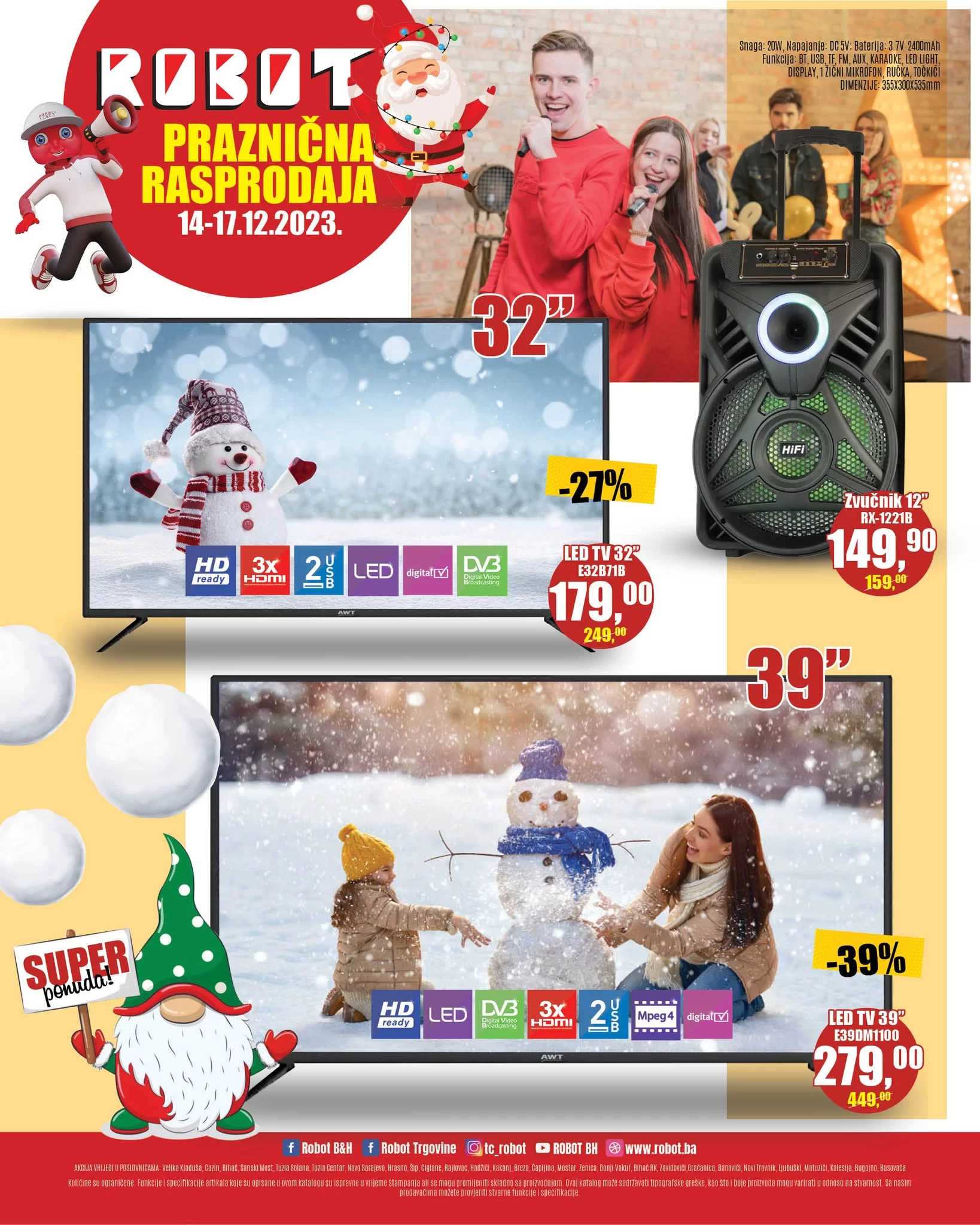 Robot katalog PRAZNIČNA RASPRODAJA 14-17.12.2023.