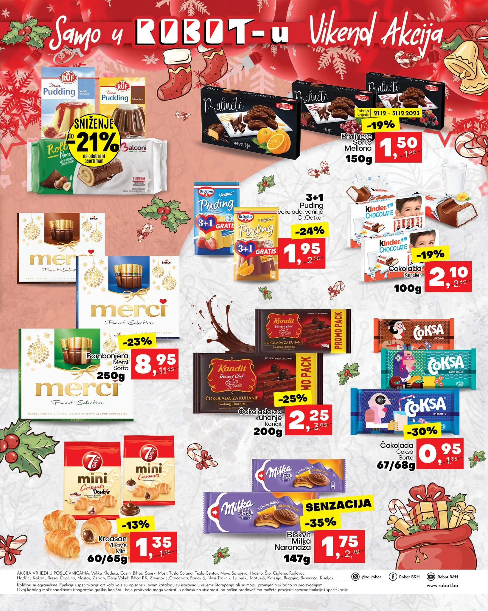 Robot vikend akcija 20-25.12.2023.