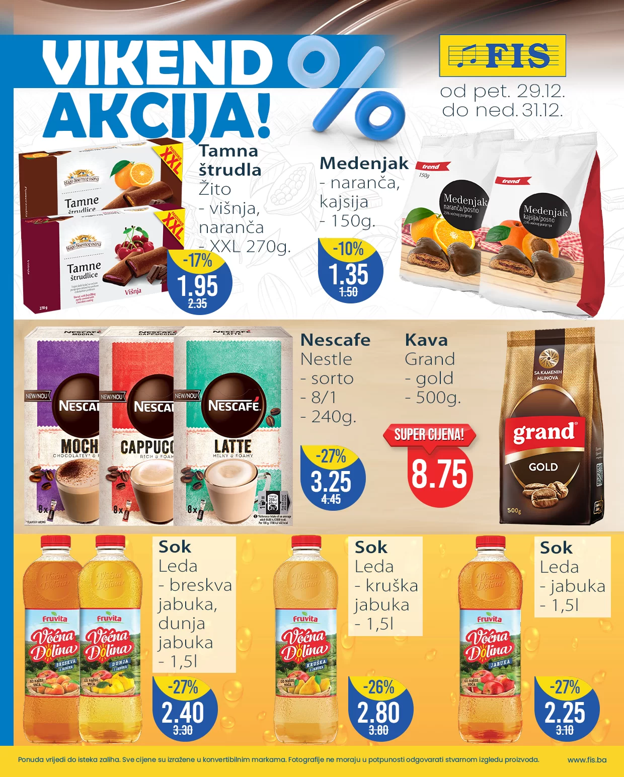 Fis vikend akcija 29-31.12.2023.