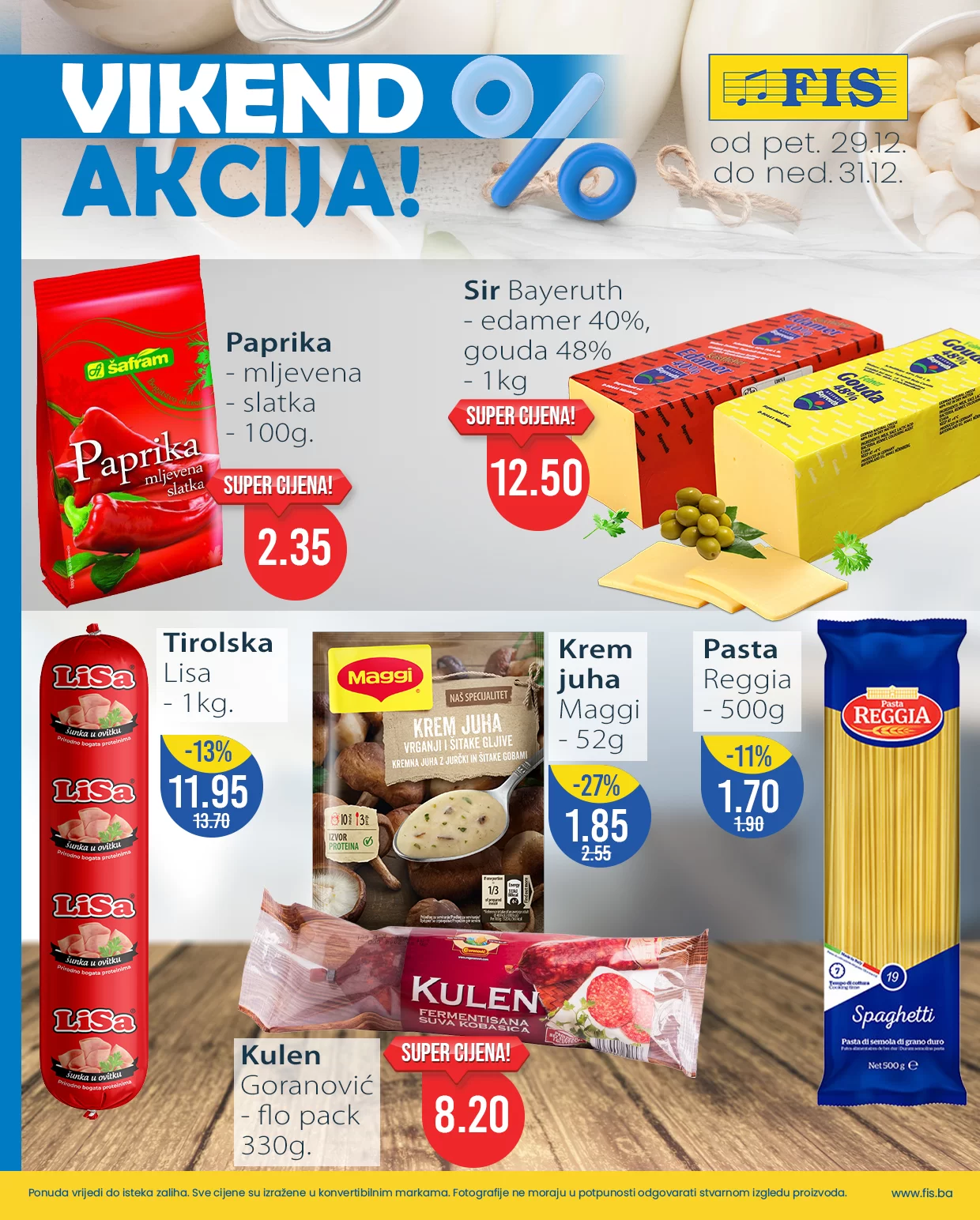 Fis vikend akcija 29-31.12.2023.