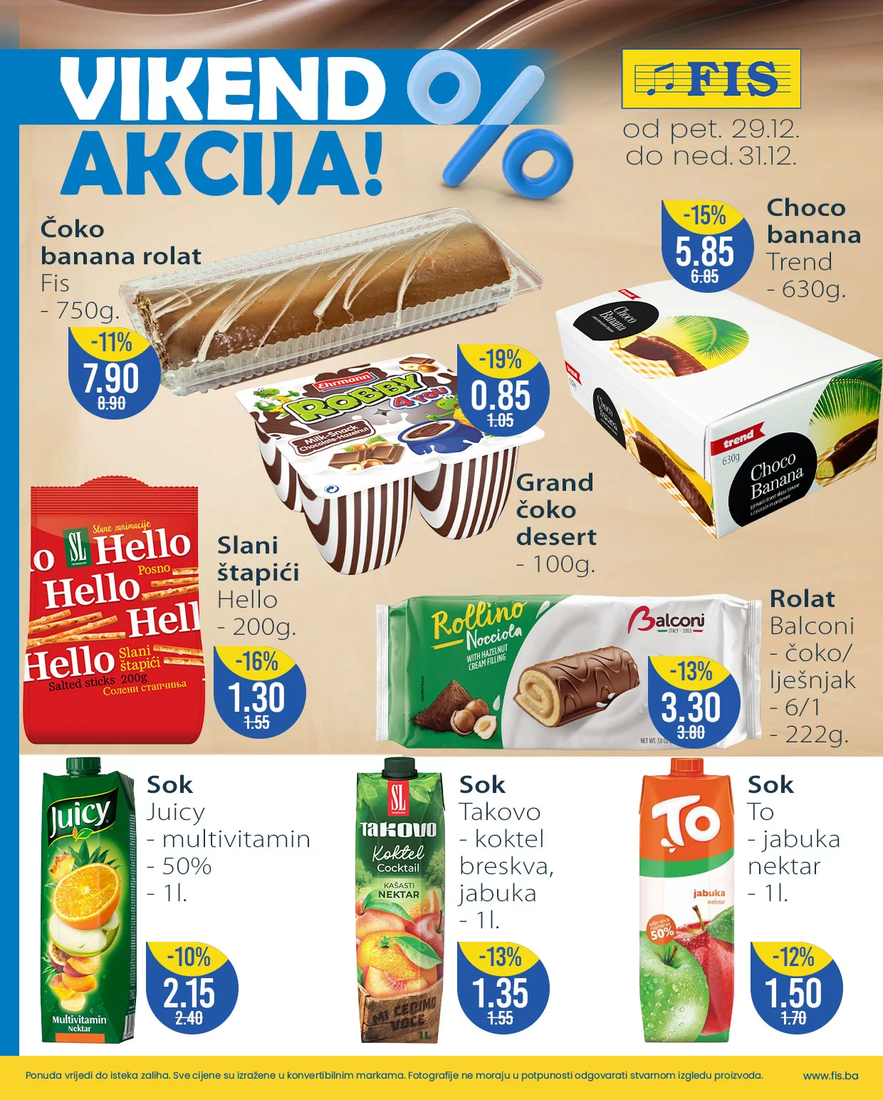 Fis vikend akcija 29-31.12.2023.