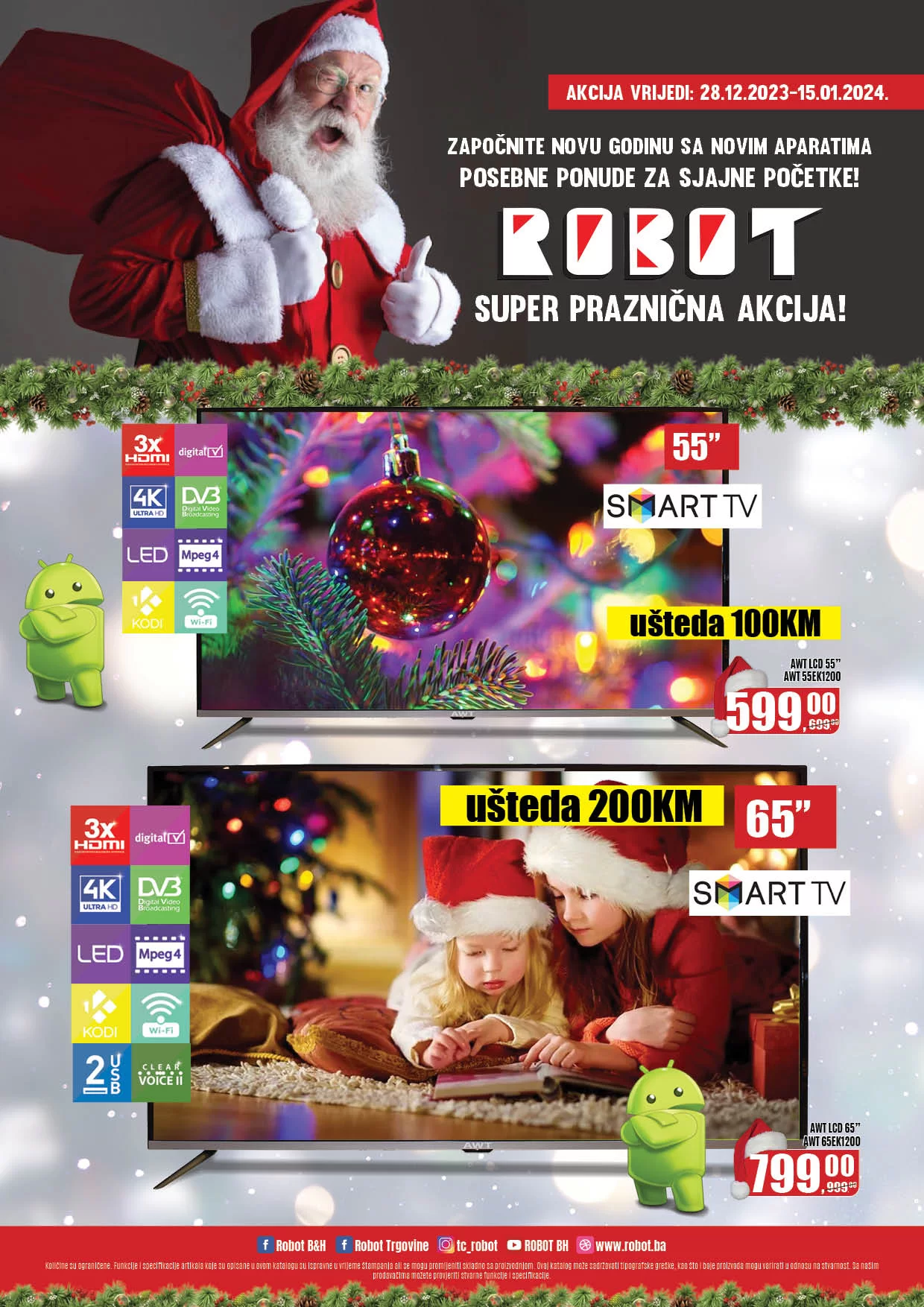 Robot katalog PRAZNIČNA MAGIJA - snižnje do 15.1.2024.