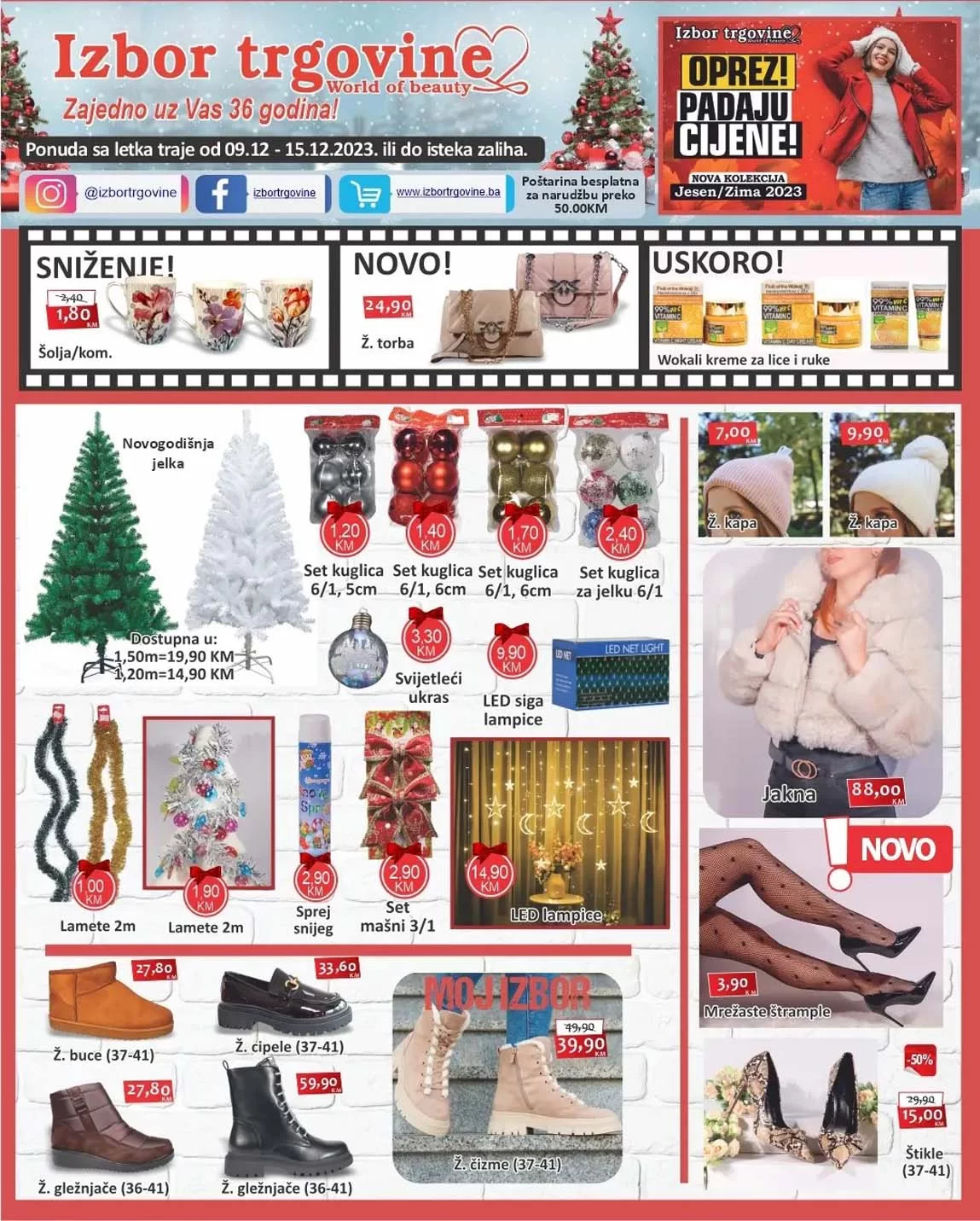 Izbor trgovine katalog