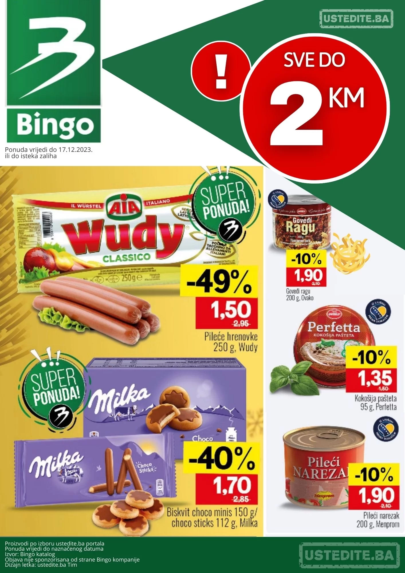 Bingo SVE DO 2 KM