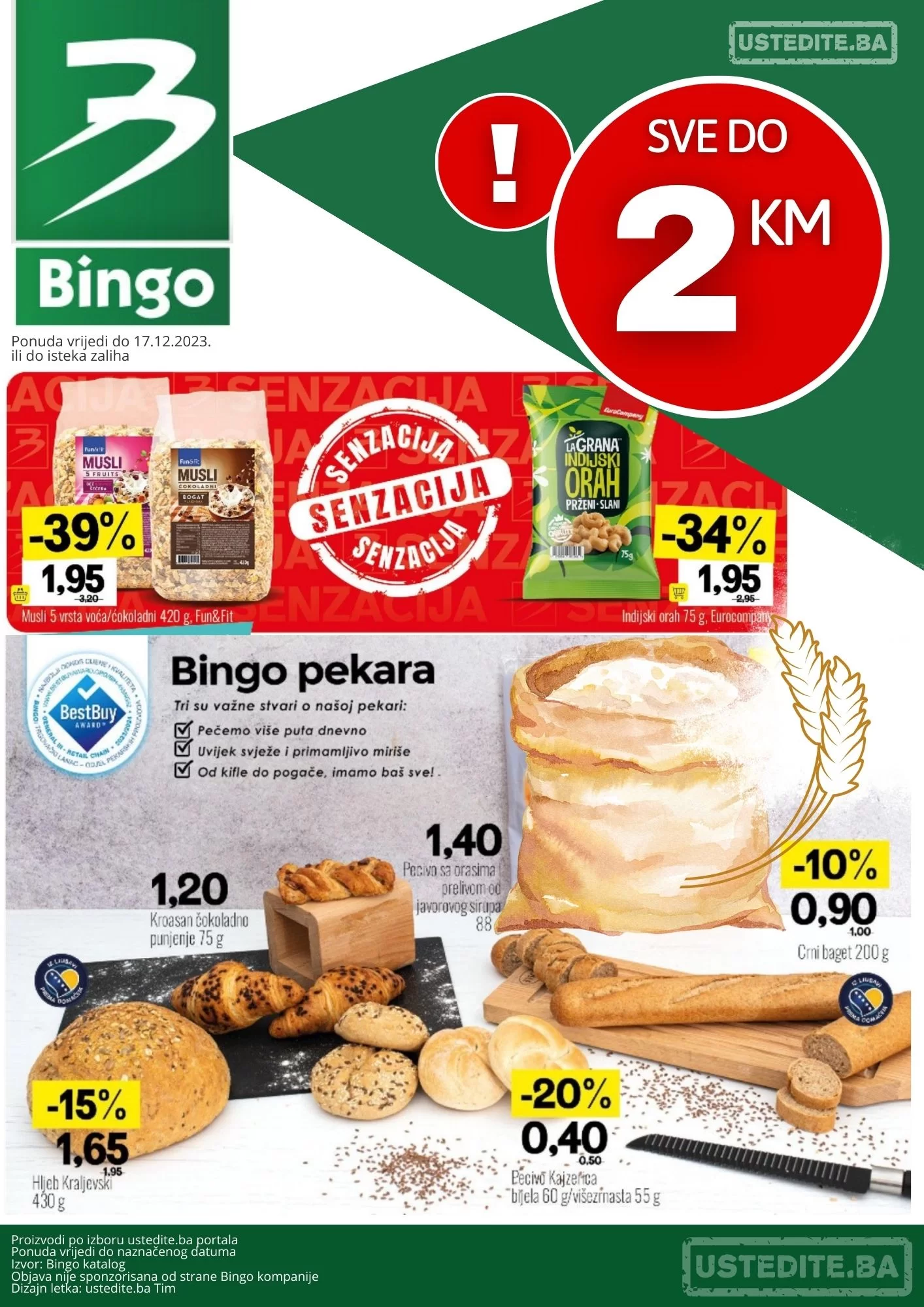 Bingo SVE DO 2 KM