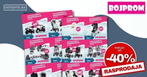 Bojprom VELIKA NOVOGODIŠNJA RASPRODAJA - akcija do 31.12.2023.