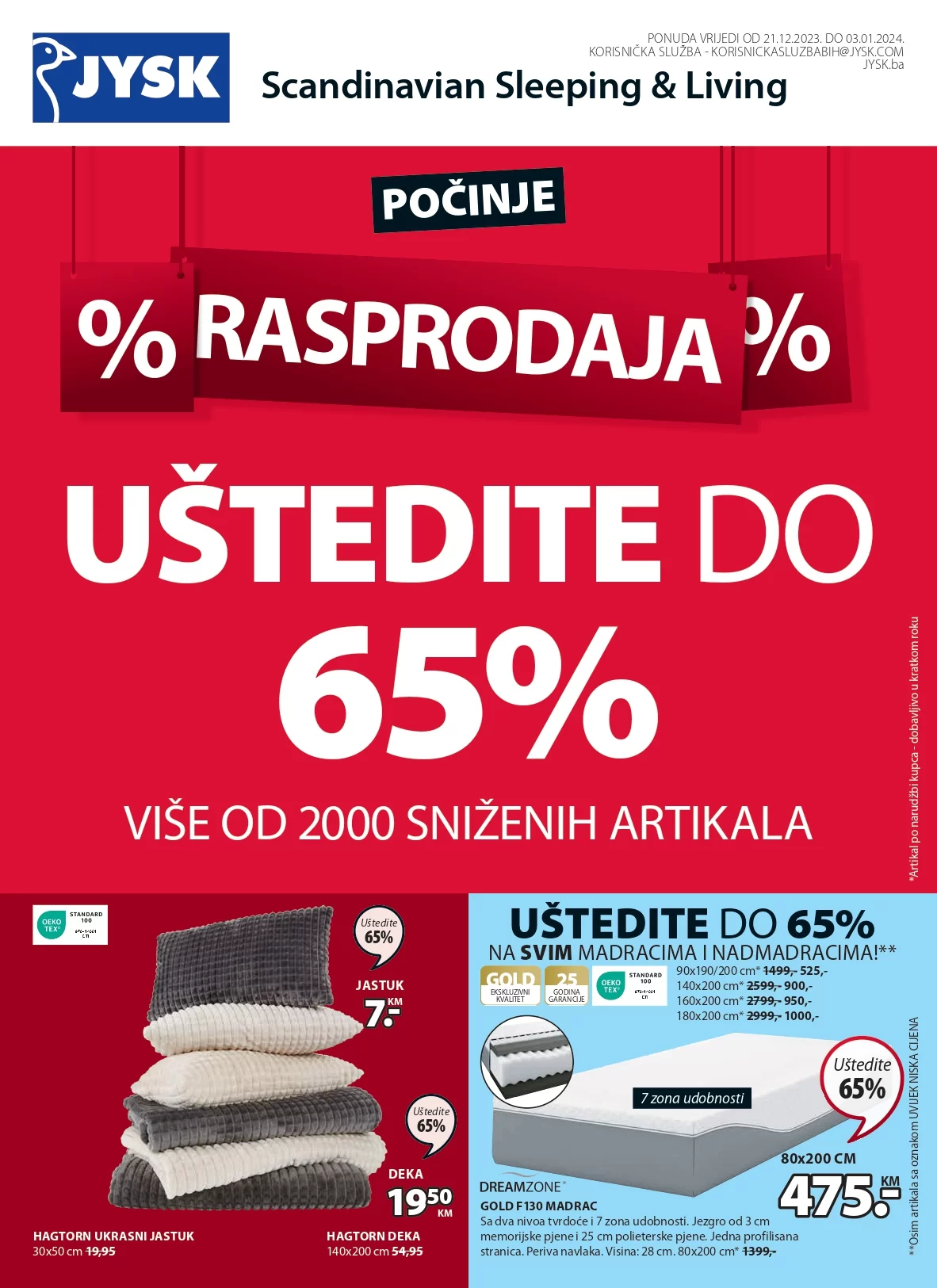 Jysk katalog 21.12.2023-3.1.2024.