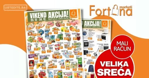 Fortuna vikend akcija. 23-24.12.2023.