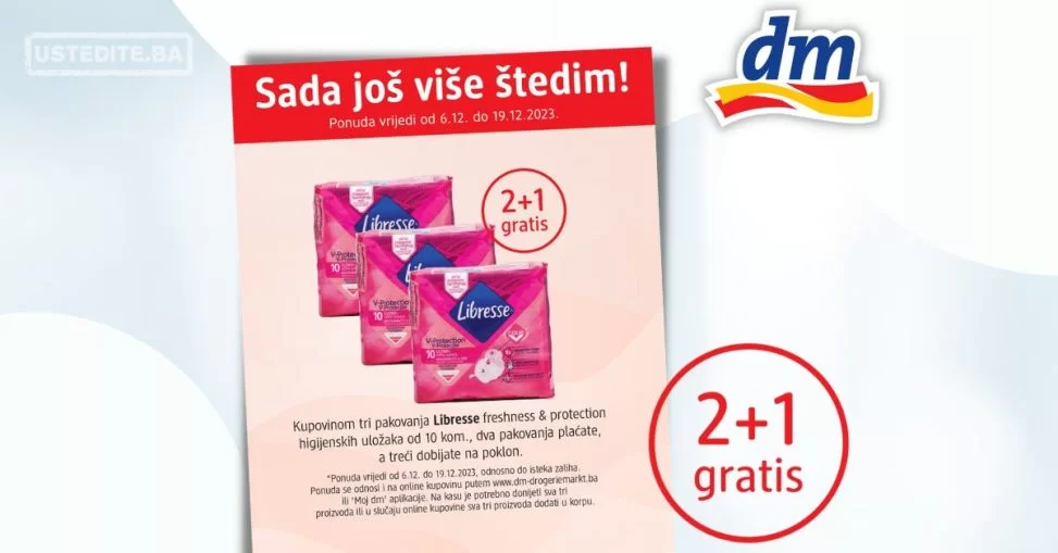 dm 2+1 GRATIS - Neodoljiva ponuda za Tebe