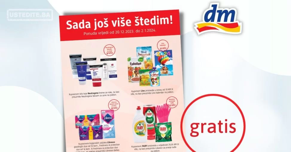 dm SADA JOS VISE STEDIM