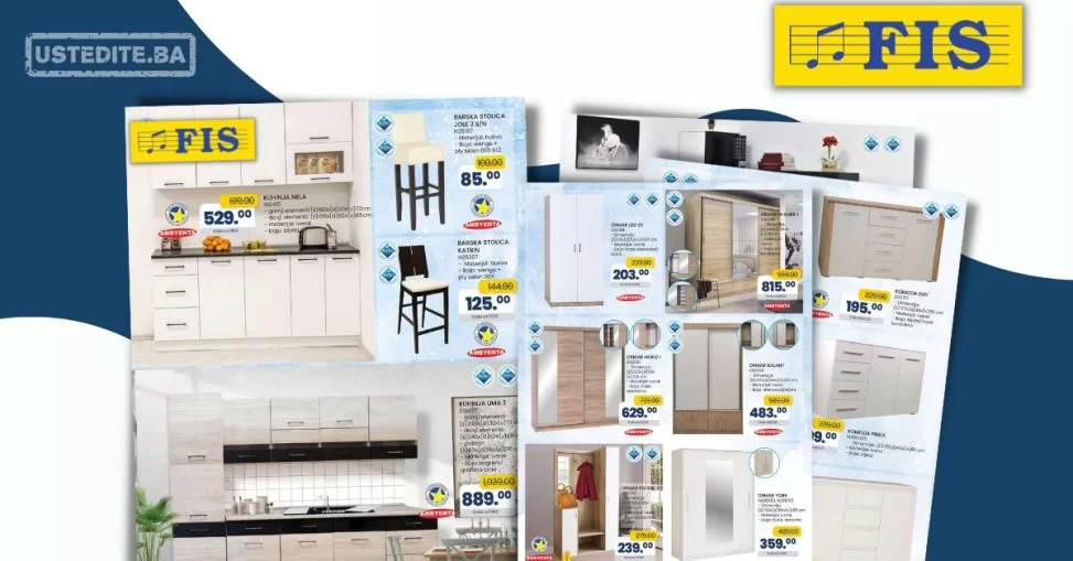 Fis katalog NAMJEŠTAJ - akcija do 14.12.2023.