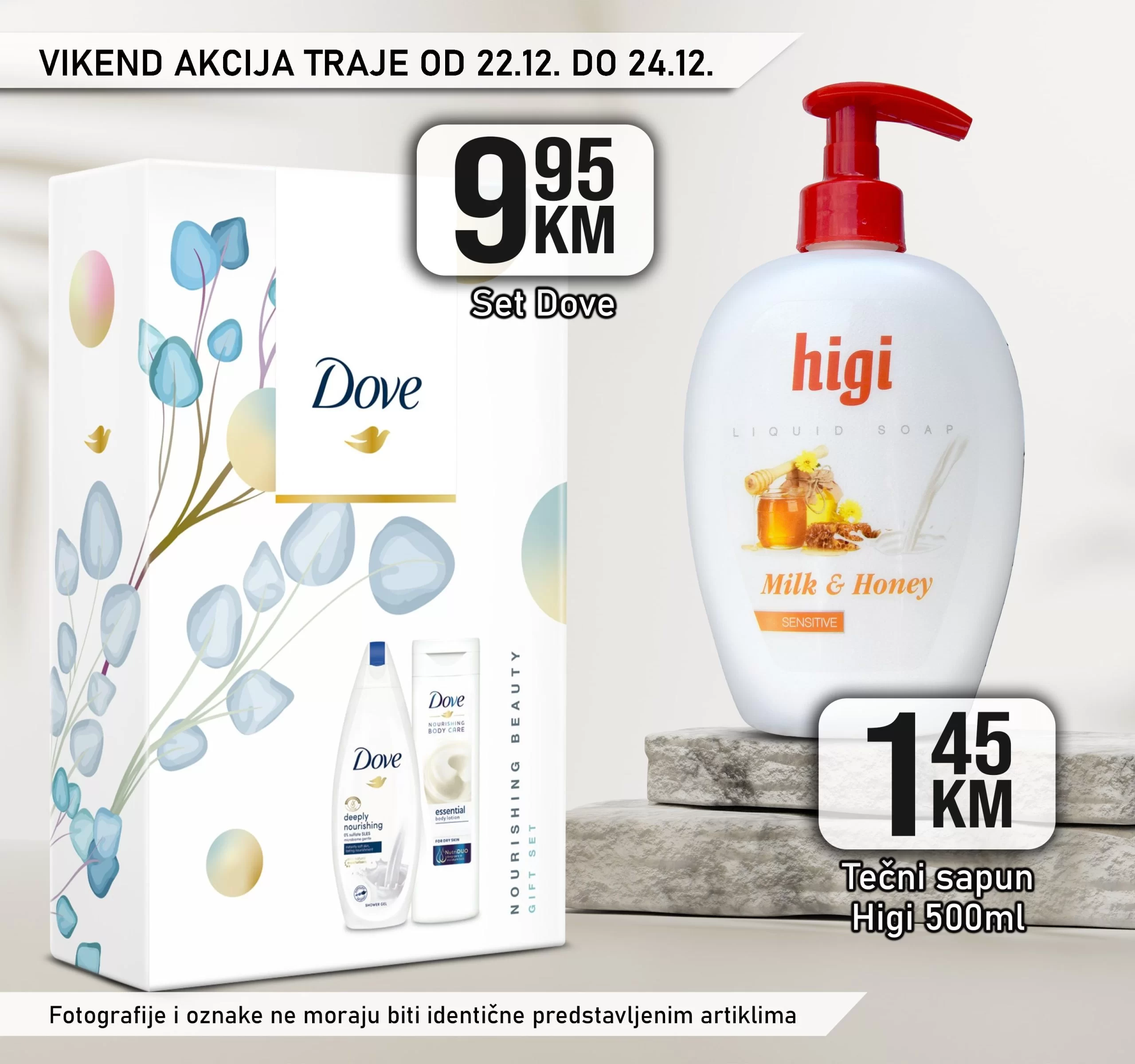 Kort vikend akcija 22-24.12.2023.