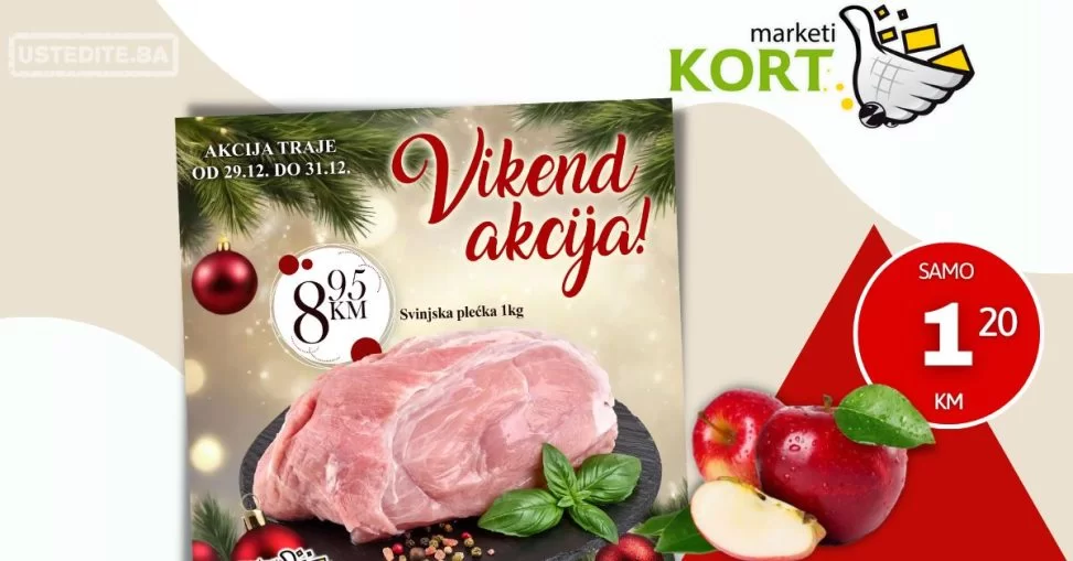 Kort marketi vikend akcija 29-31.12.2023.