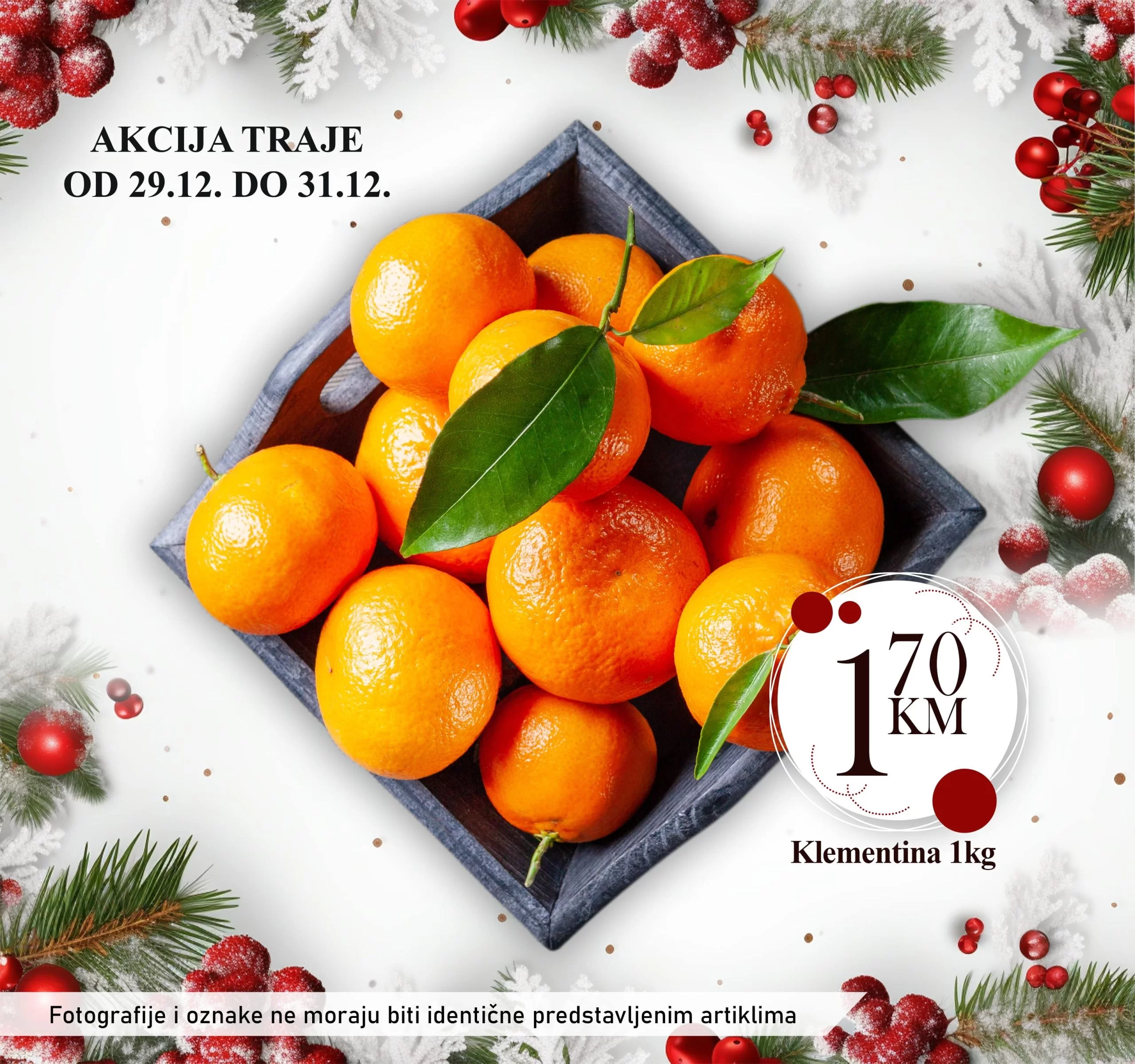 Kort marketi vikend akcija 29-31.12.2023.