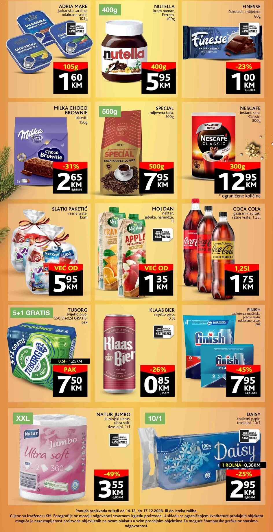 Konzum vikend akcija 14-17.12.2023.