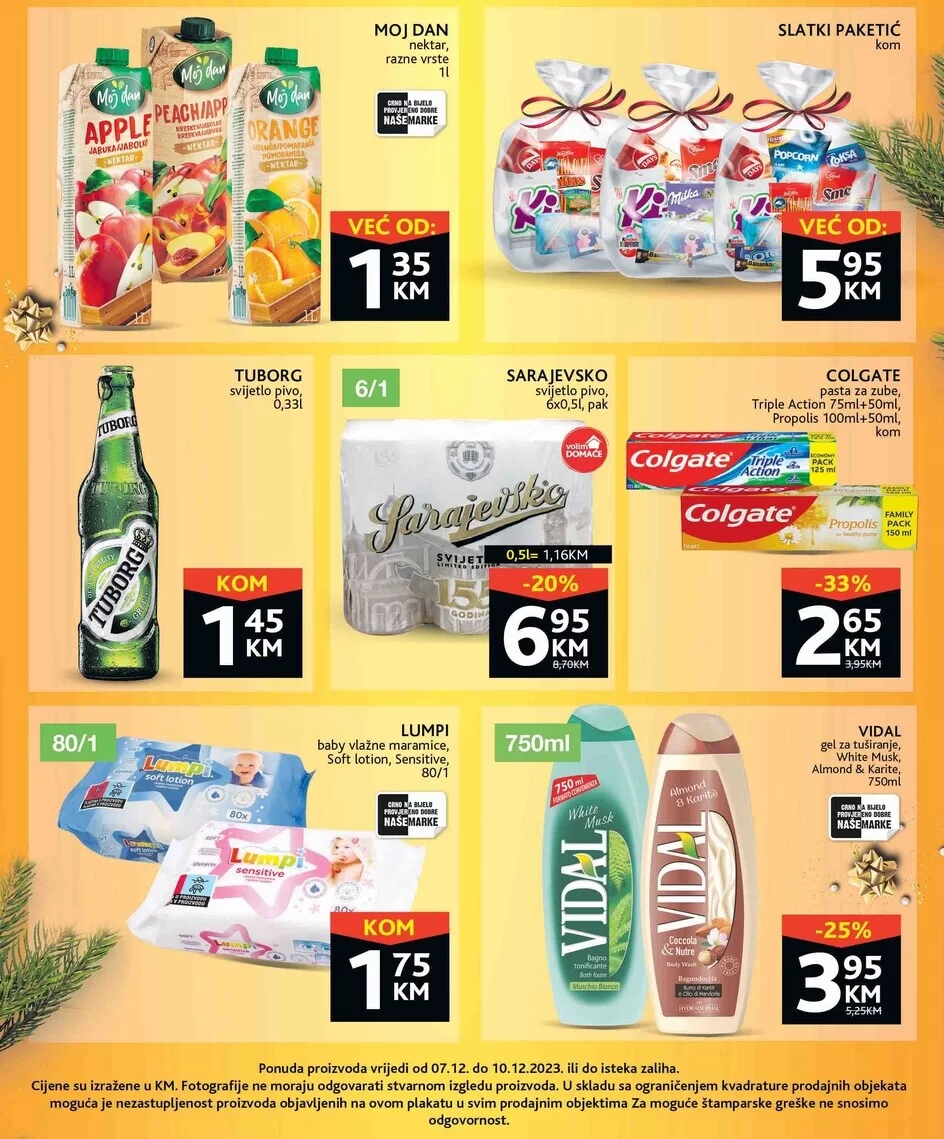 Konzum vikend akcija 7-10.12.2023.