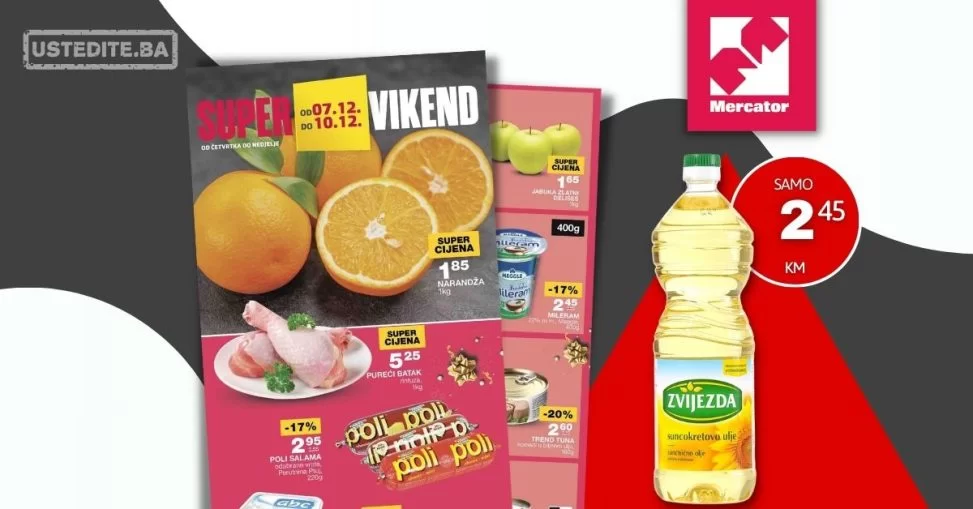 MERCATOR VIKEND AKCIJA 8-10.12.2023.