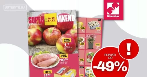 Mercator vikend akcija14-17.12.2023.