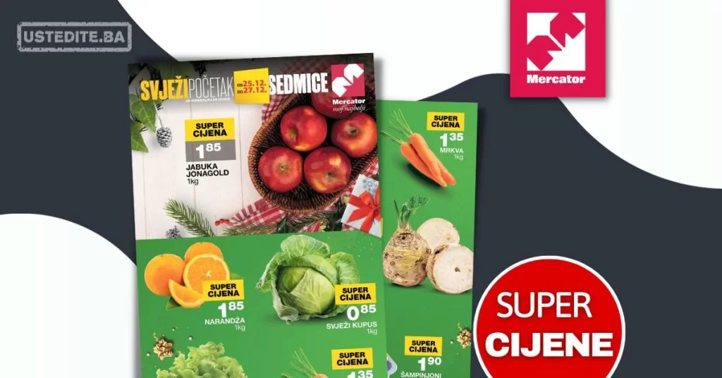 Mercator SVJEZA PONUDA 25-27.12.2023.
