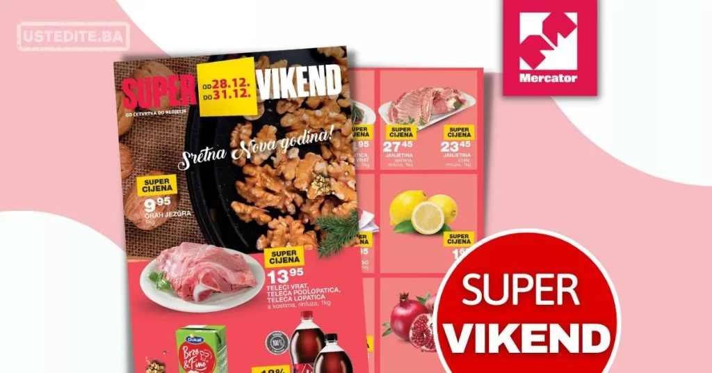 Mercator vikend akcija 28-31.12.2023.