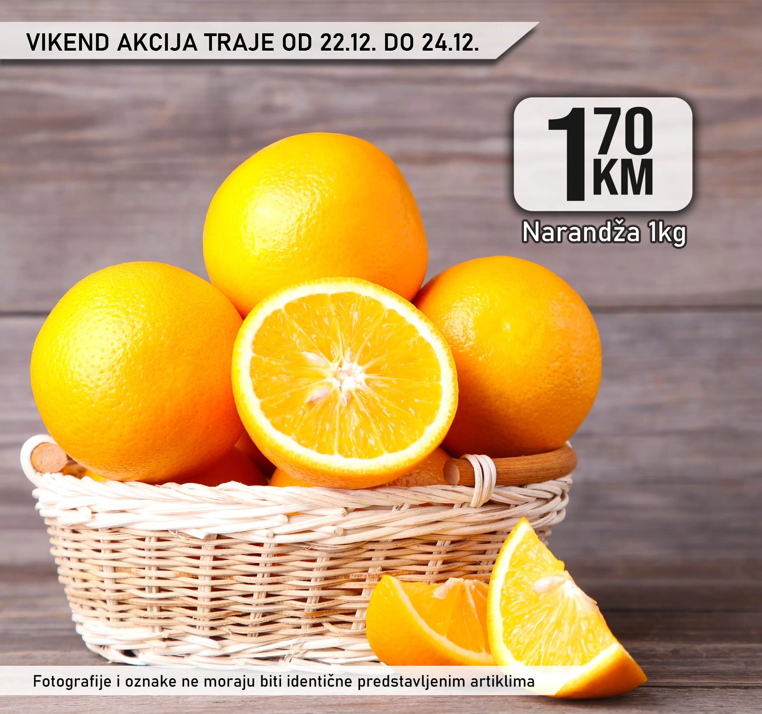 Kort vikend akcija 22-24.12.2023.