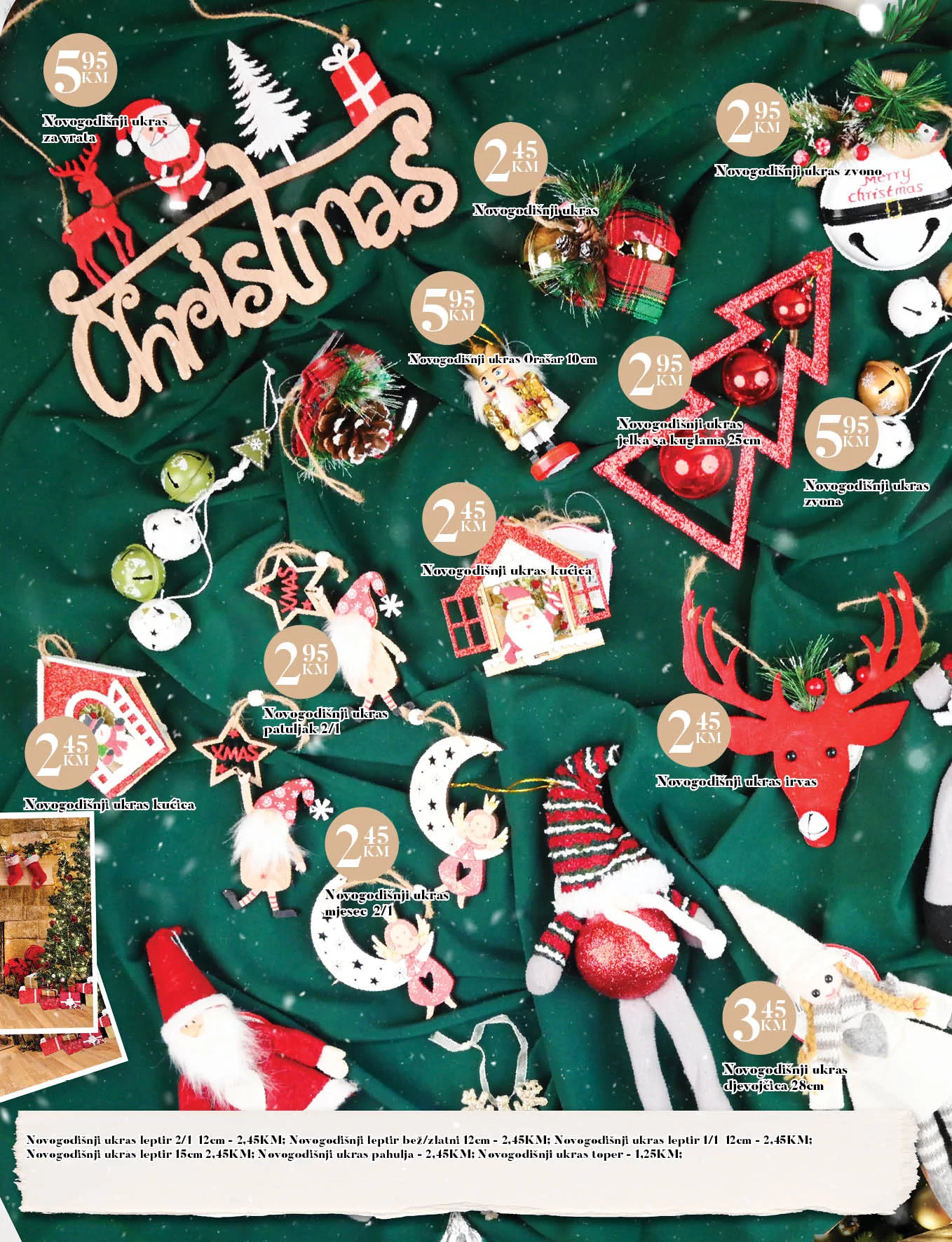 Kort katalog novogodišnji ukrasi