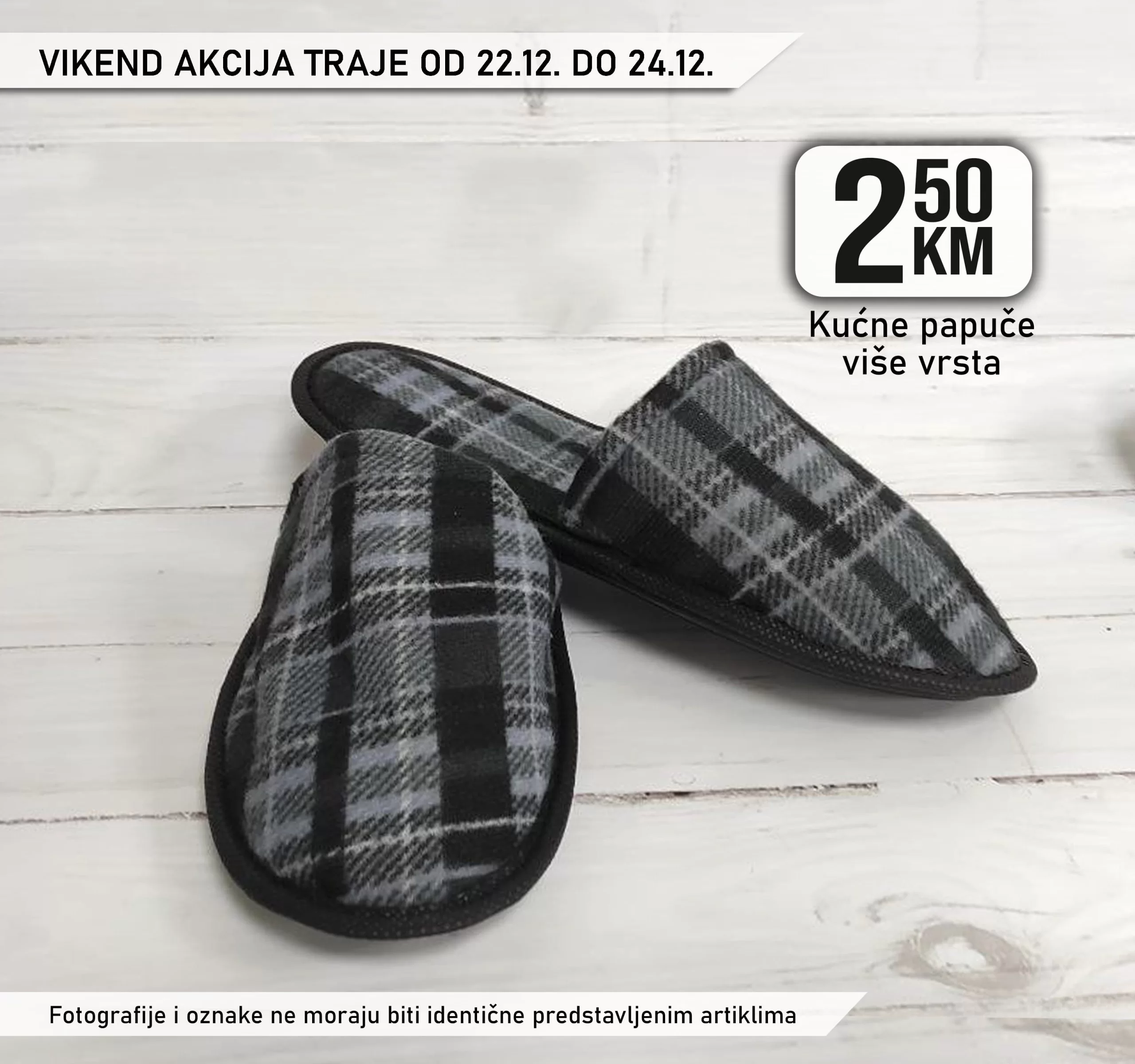 Kort vikend akcija 22-24.12.2023.