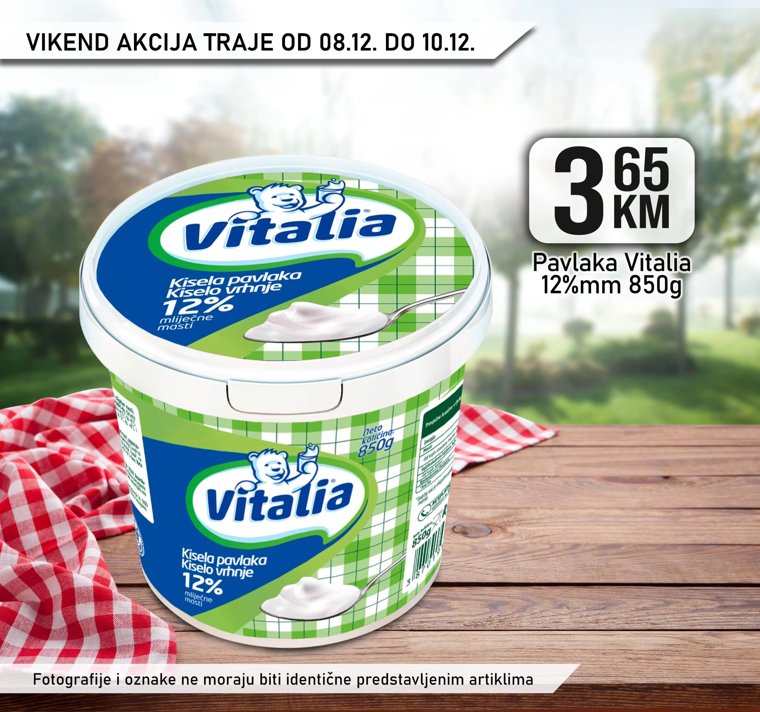 Kort vikend akcija 8-10.12.2023.