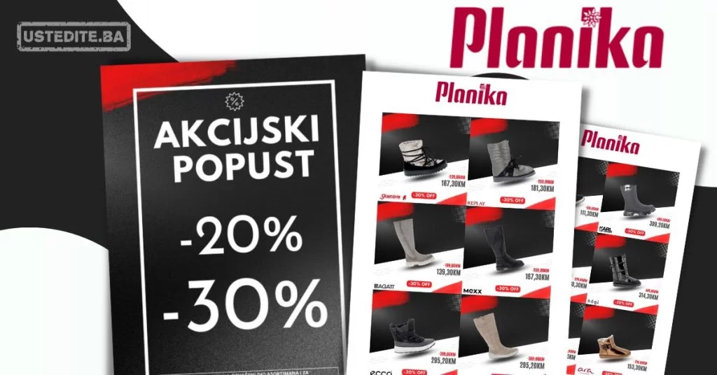 Planika SNIŽENJE do 30% - decembar 2023.