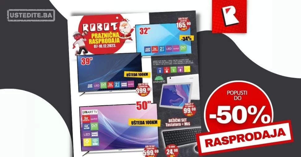 Robot akcija TEHNIKA 7-10.12.2023.