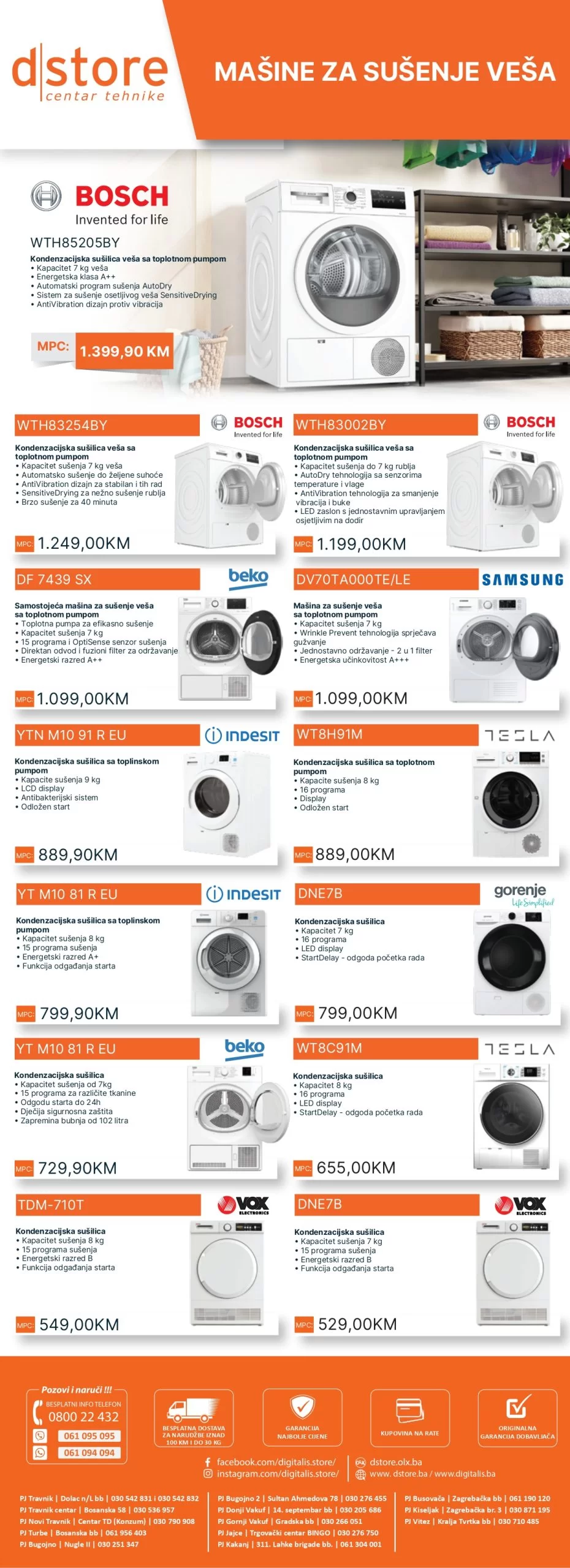 Dstore SEDMIČNA AKCIJA 18-23.12.2023.