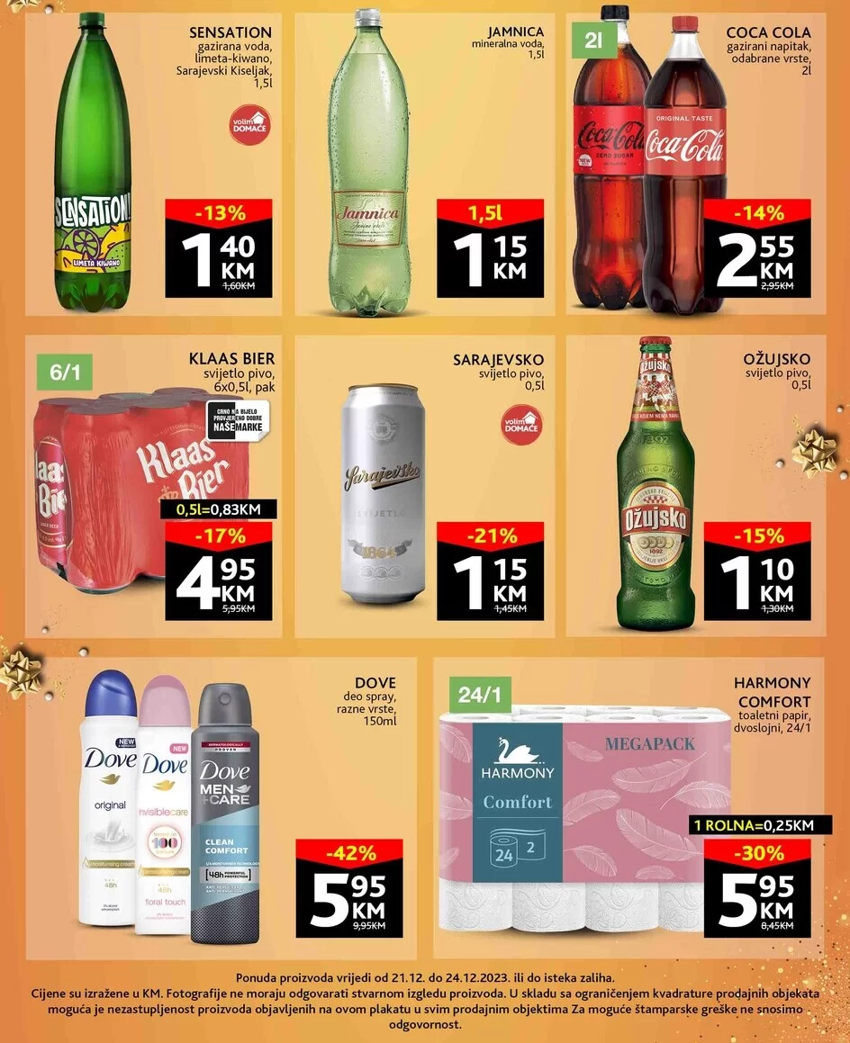Konzum vikend akcija 21-24.12.2023.