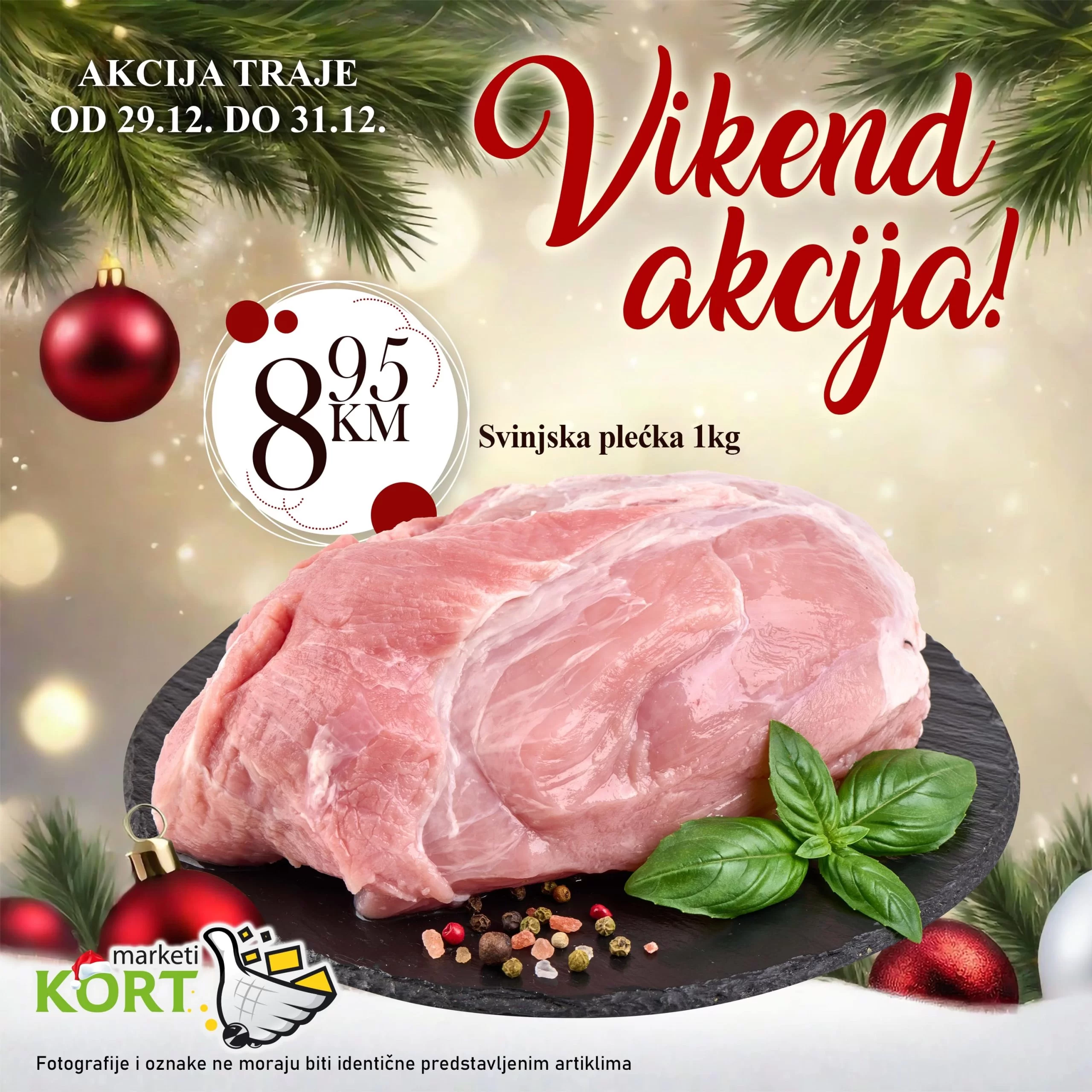 Kort marketi vikend akcija 29-31.12.2023.