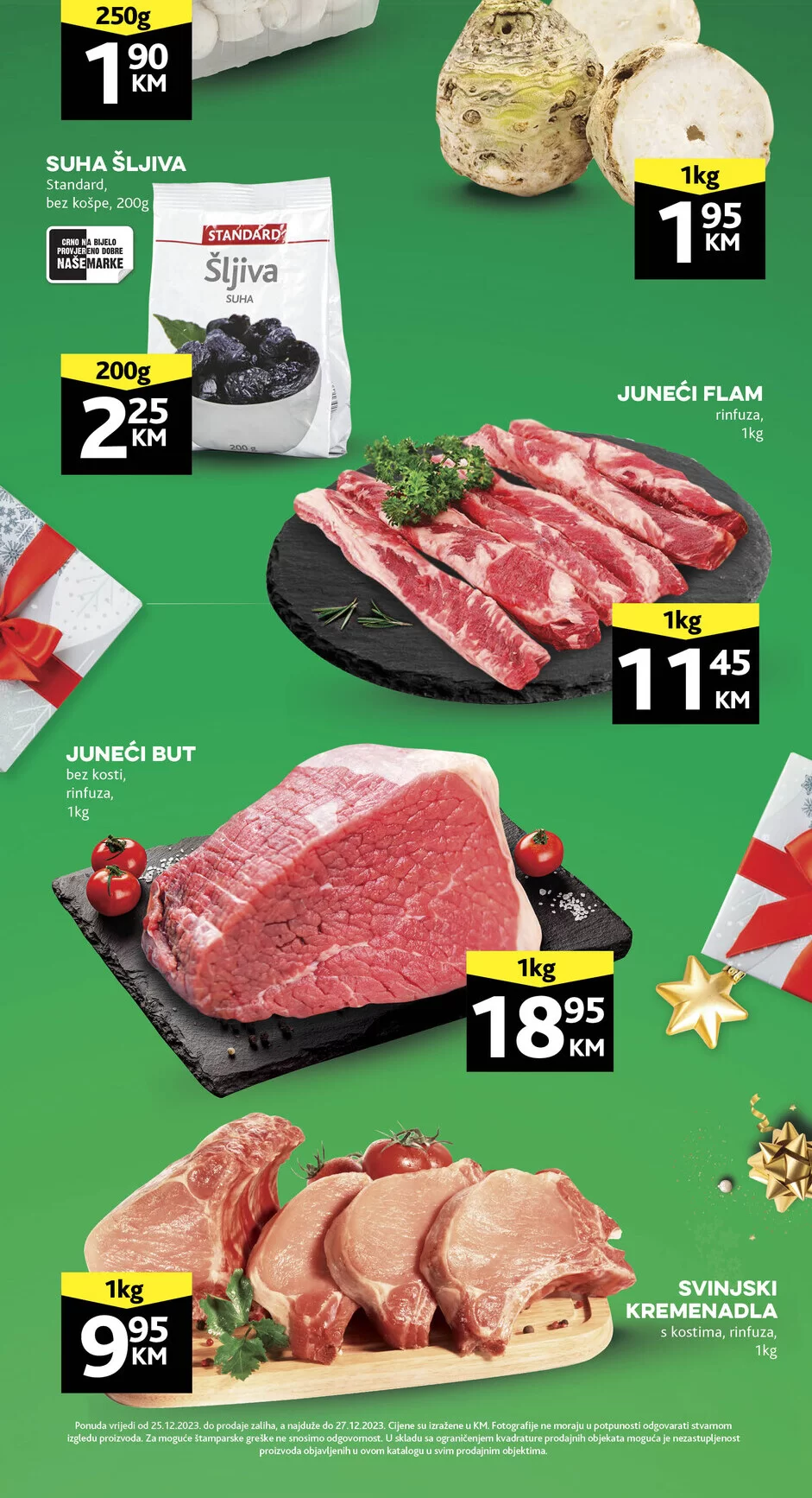 KONZUM Svježa ponuda 25-27.12.2023. 