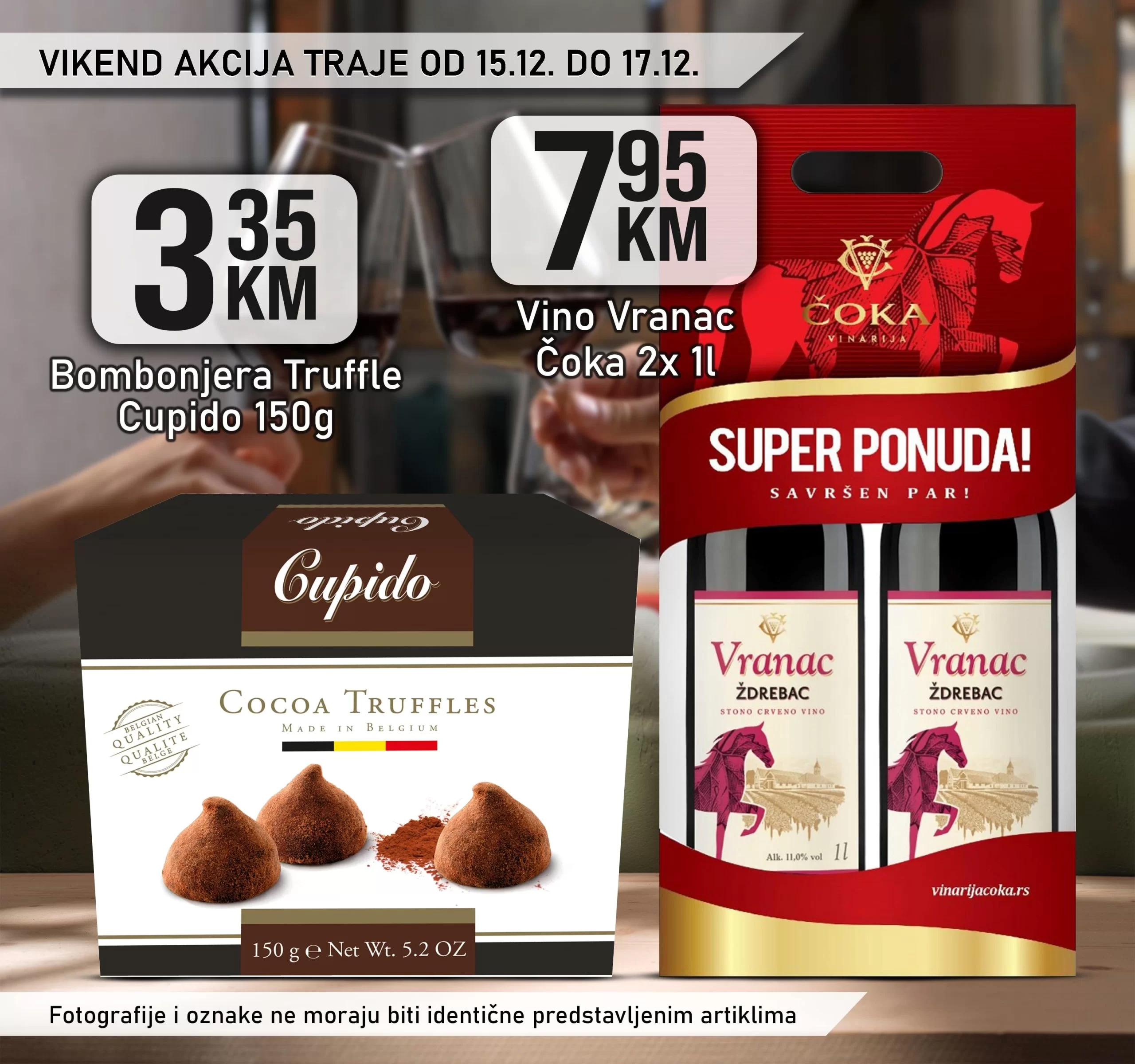 Kort vikend akcija 15-17.12.2023. 