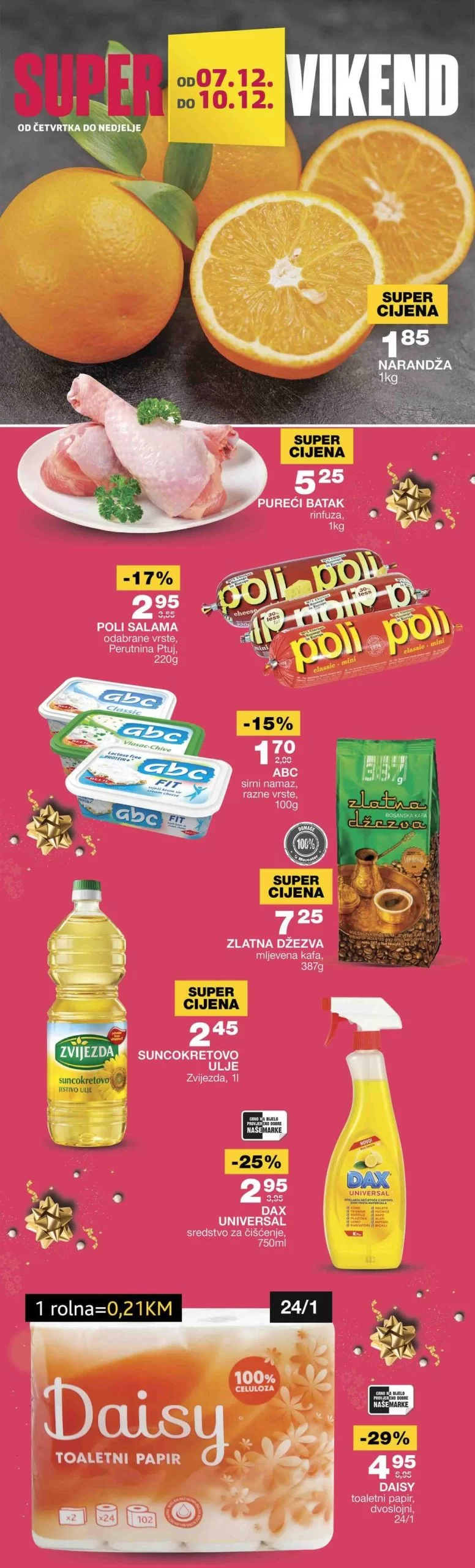 MERCATOR VIKEND AKCIJA 8-10.12.2023.