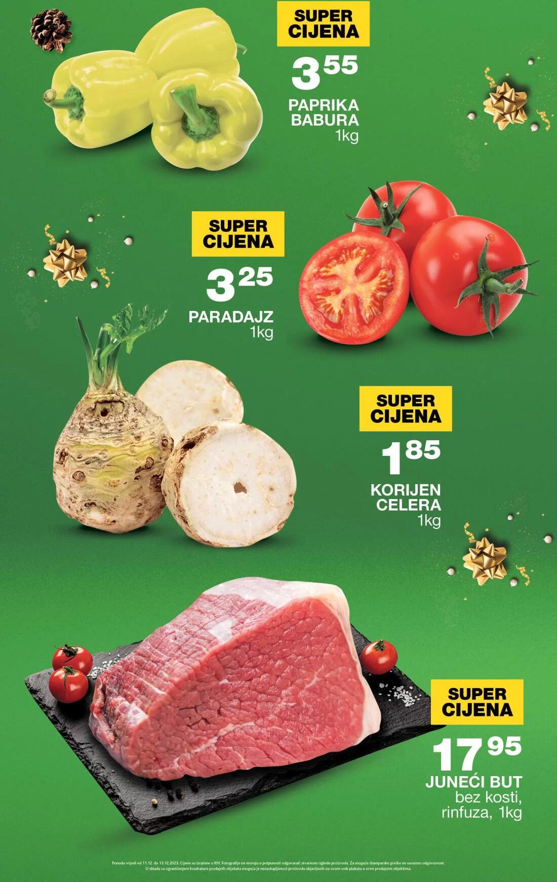 Mercator akcija SVJEŽA PONUDA 11-13.12.2023.