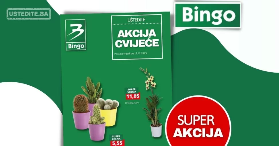 Bingo akcija cvijece