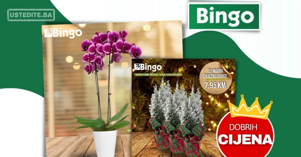 Bingo AKCIJA CVIJEĆE - sniženje do 31.12.2023.