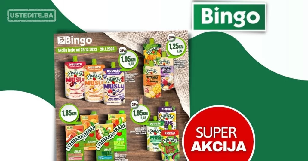 Bingo SUPER AKCIJA