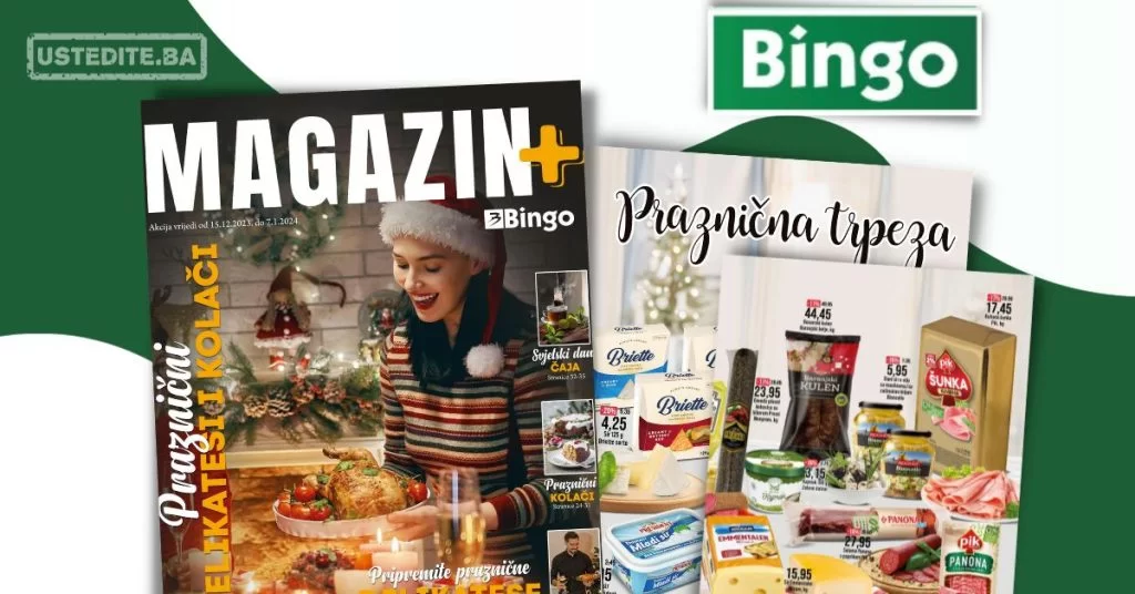 Bingo MAGAZIN PLUS - sniženje do 7.1.2024.