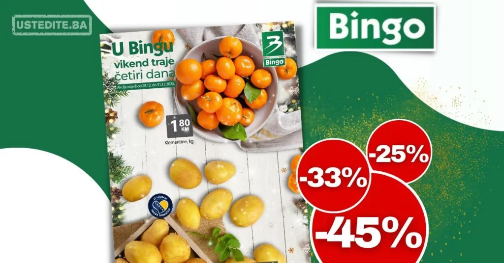 Bingo vikend akcija 28-31.12.2023.