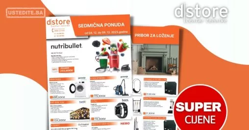 Dstore sedmična akcija 4-9.12.2023.