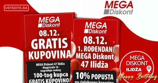 Mega Diskont SLAVI ROĐENDAN