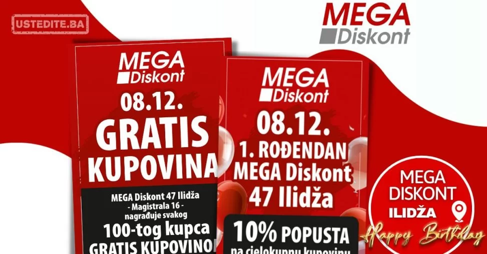 Mega Diskont SLAVI ROĐENDAN