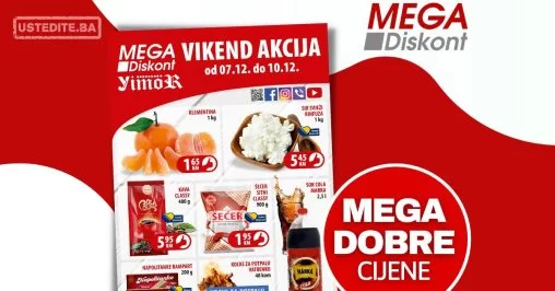 Mega Diskont vikend akcija 7-10.12.2023.