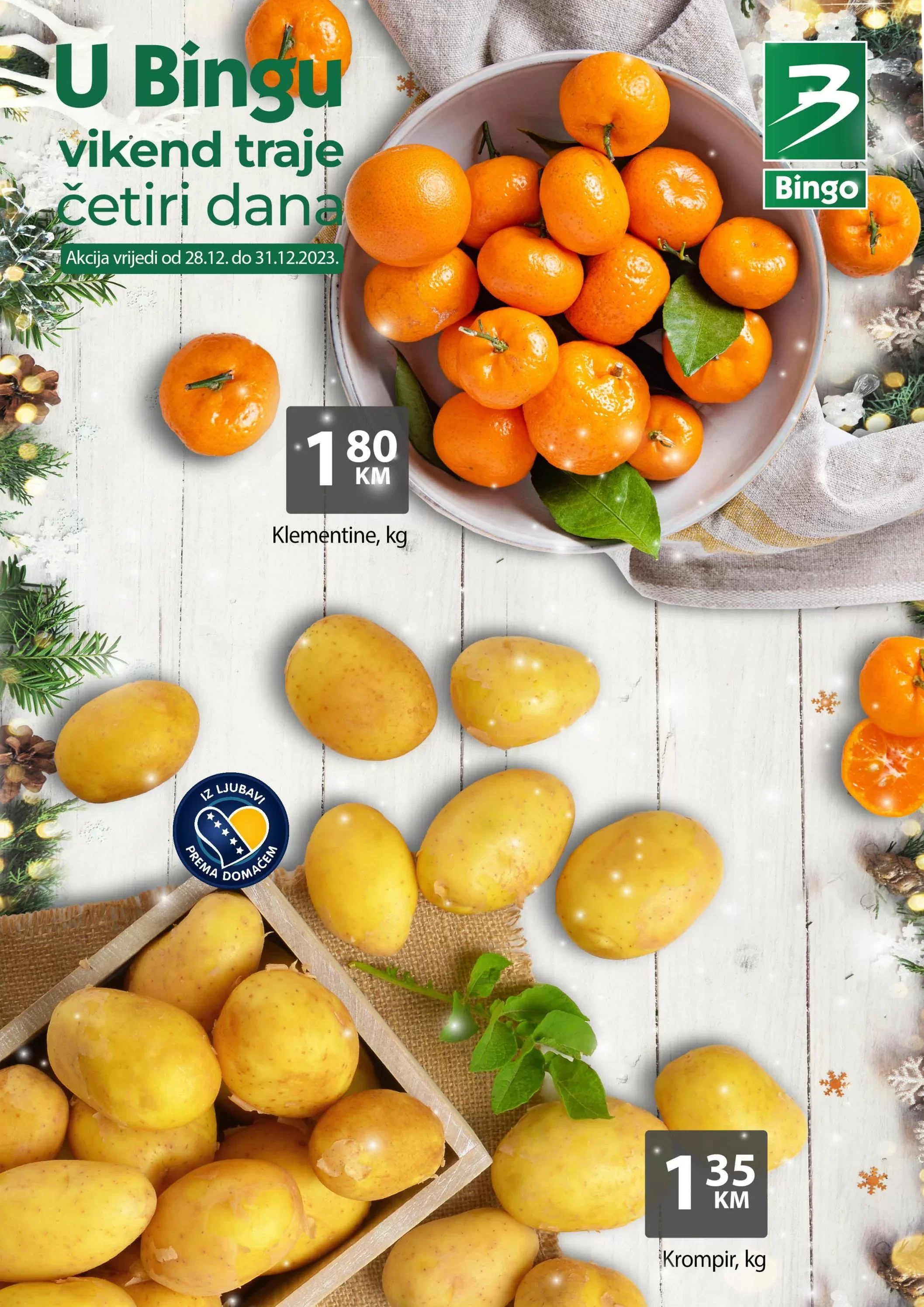Bingo vikend akcija 28-31.12.2023.
