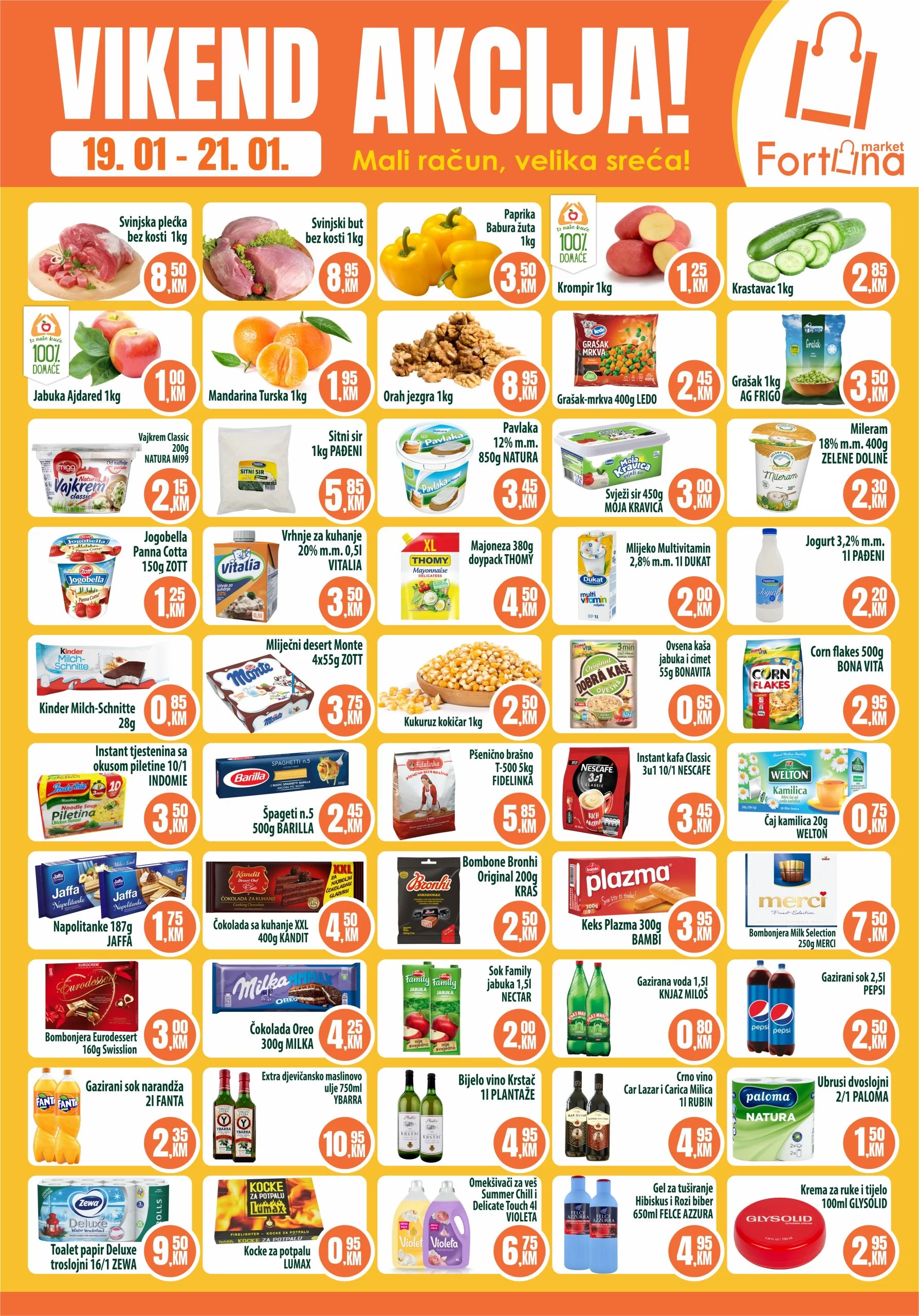 Fortuna vikend akcija 