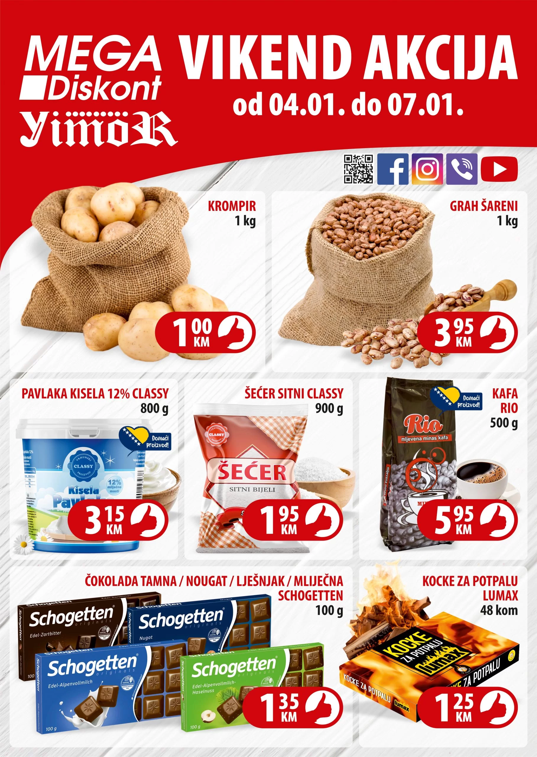 Mega Diskont vikend akcijaa 4-7.1.2024.